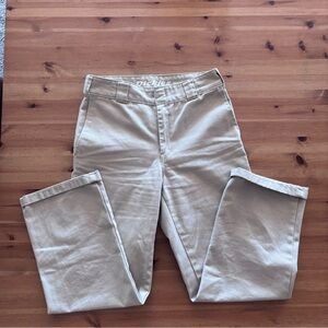 Dickies Men's Khaki Chinos